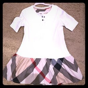 Authentic Burberry Girls Shirtdress Size 4
